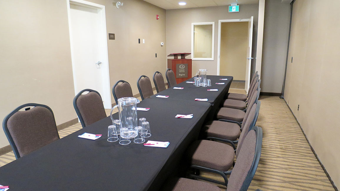 Long table meeting room